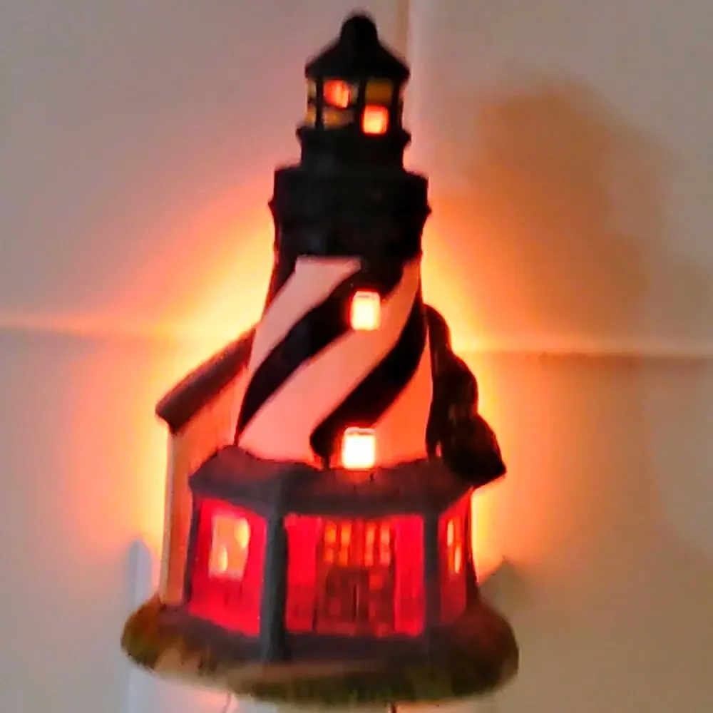 VTG Cape Hatteras Lighthouse Ceramic Nightlight 5